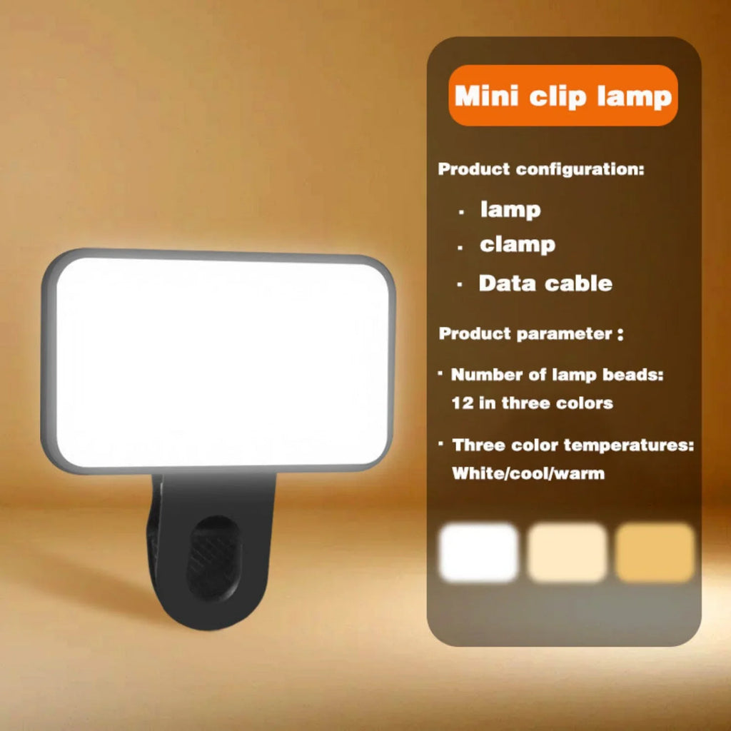 Selfie Clip Light